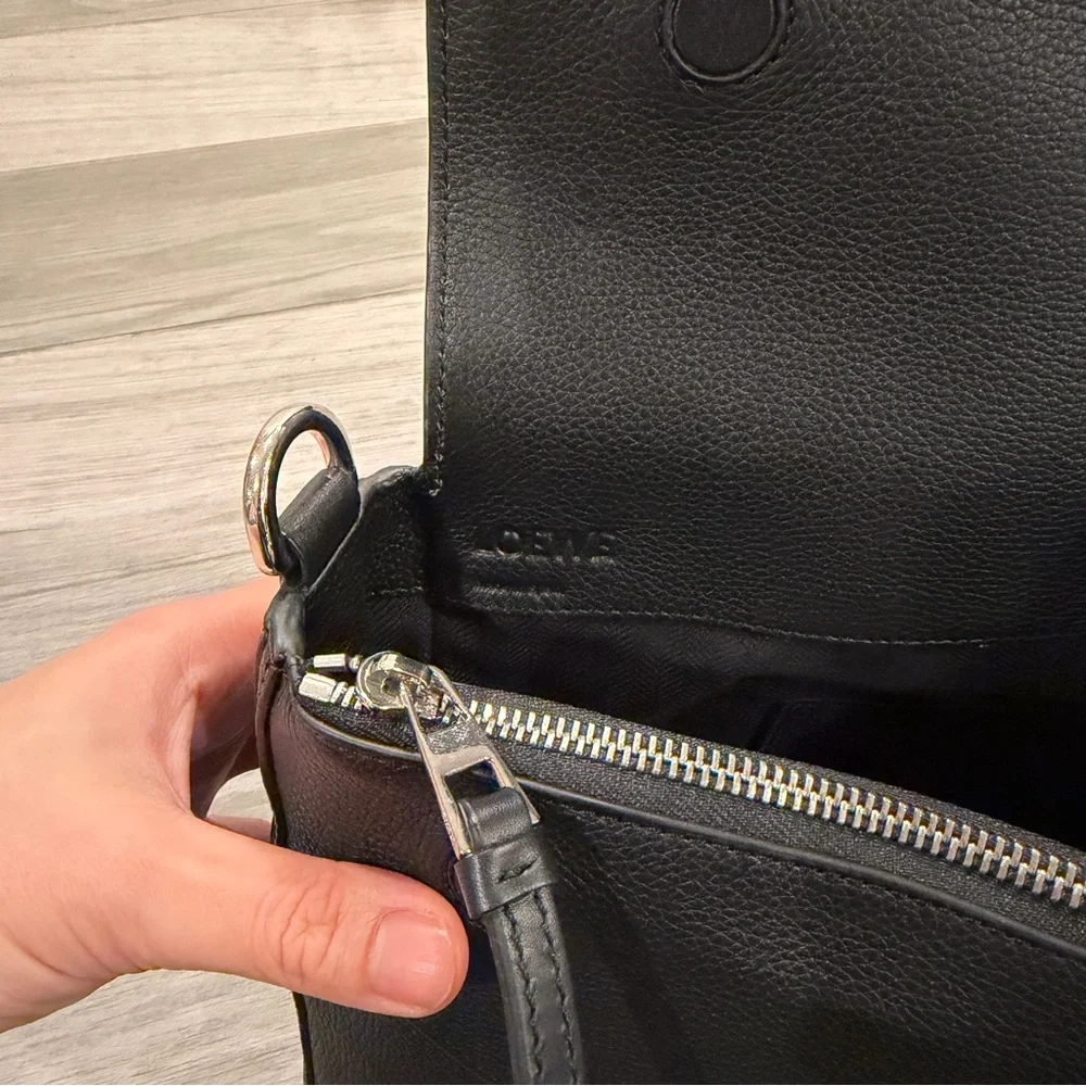 Loewe Puzzle Black Messenger Bag